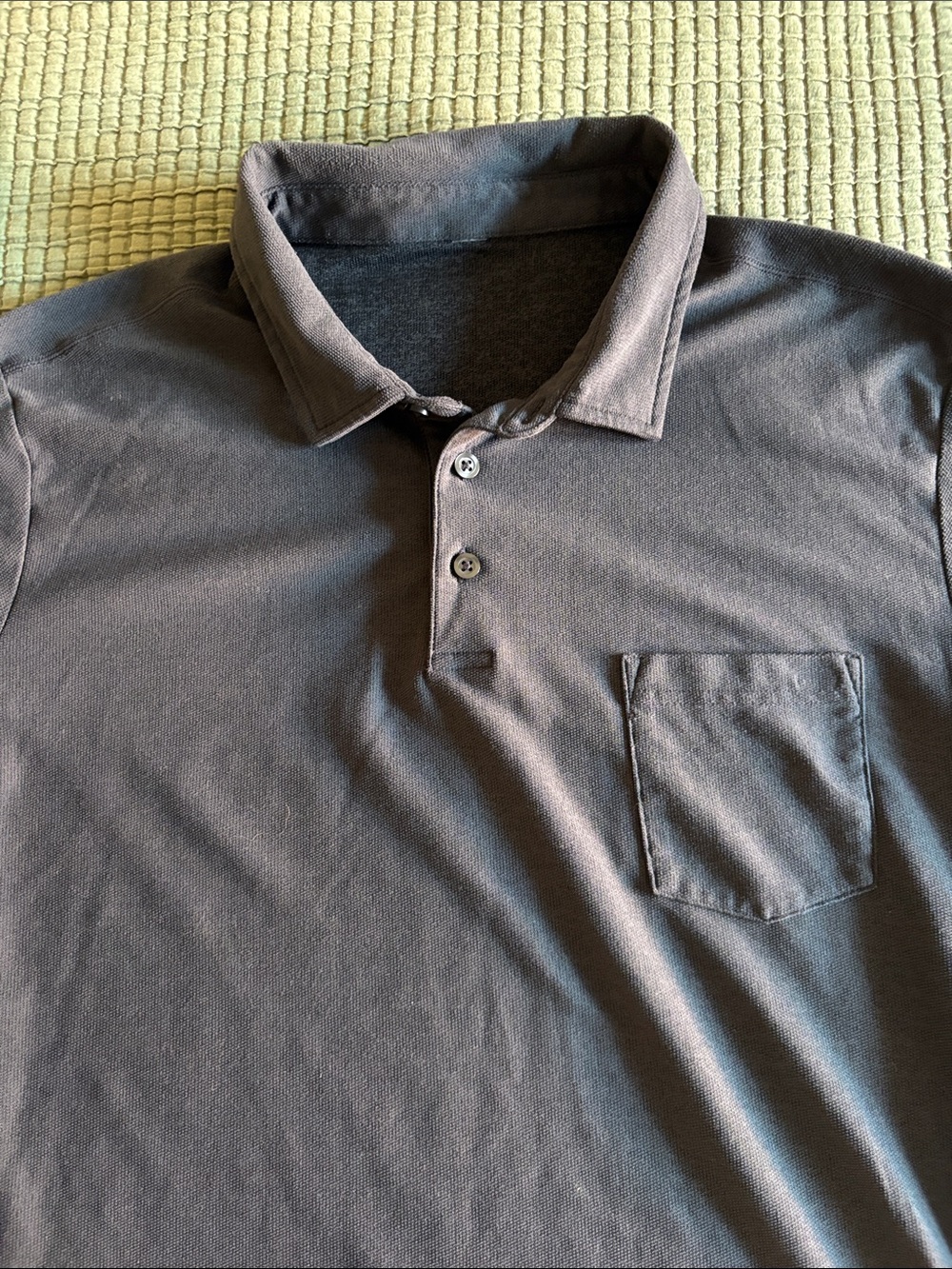 Vuori Polo Shirt - Deep Plum - Picture 3 of 4
